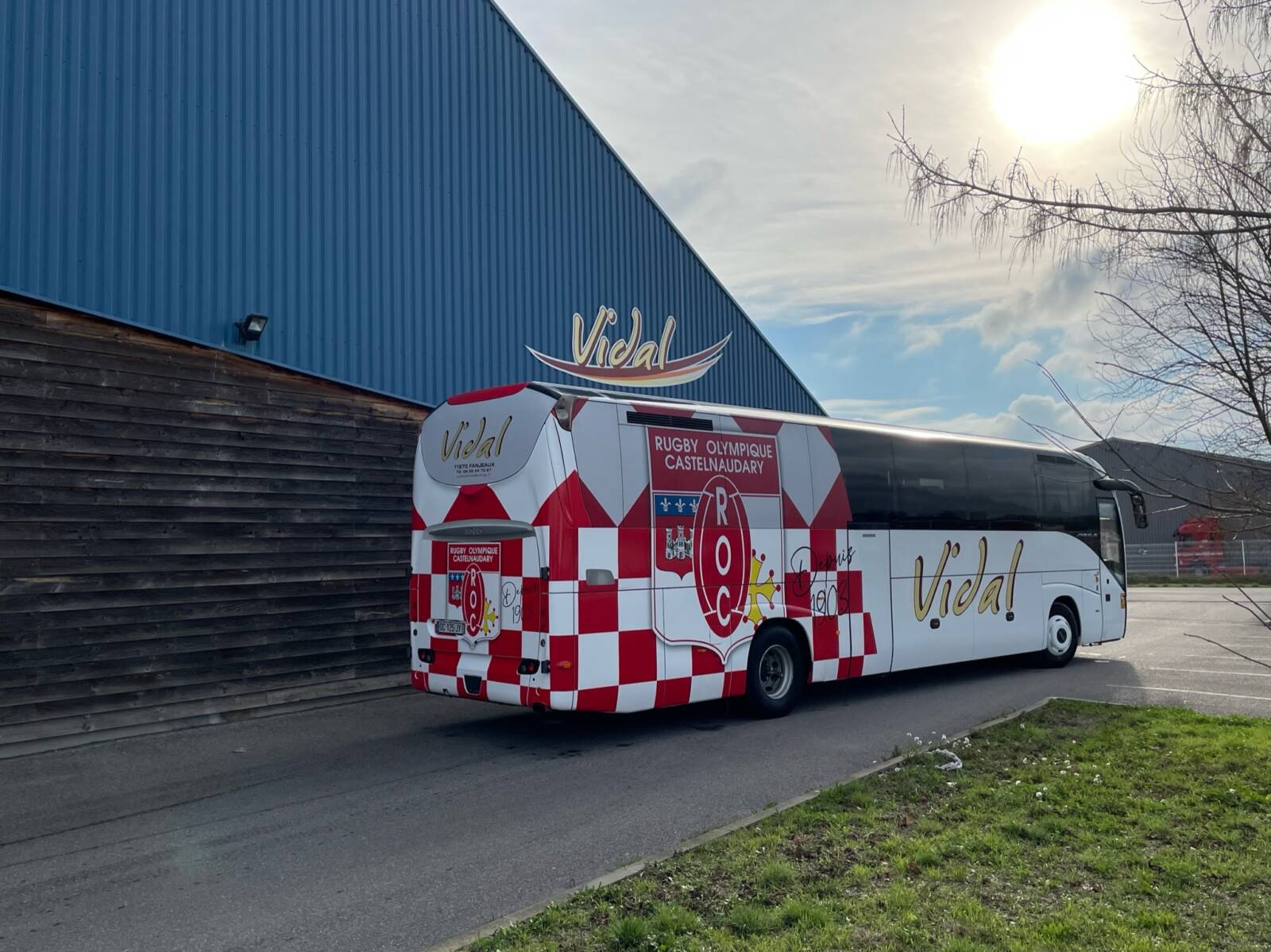 Autocars Vidal – Voyage, transport, et location d’autocars et bus dans l’Aude - location de bus sportif